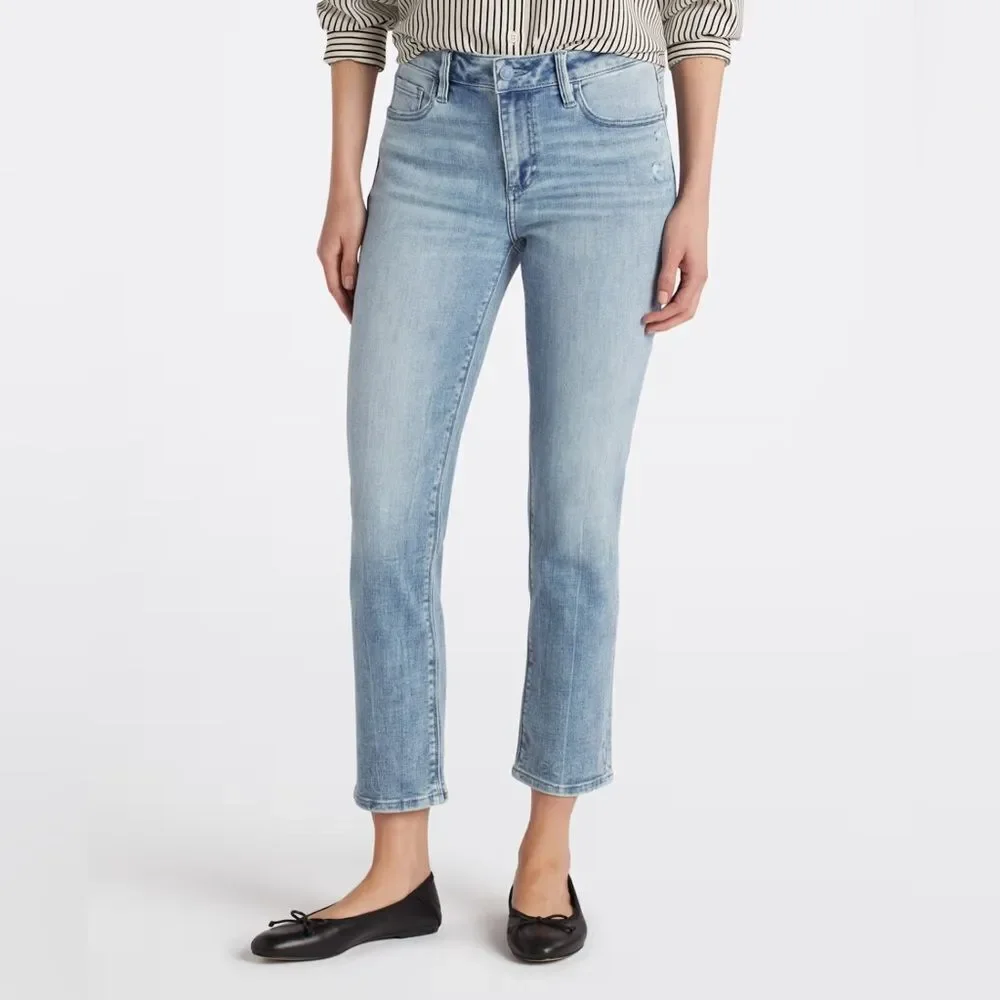 STUDIO BLUE Raya Mid Rise Cigarette Jean Blue 31P NWT STITCH FIX